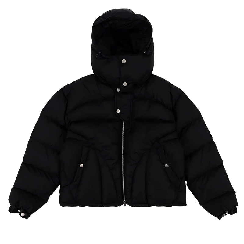 Puffer Jacket in Nightfall Black